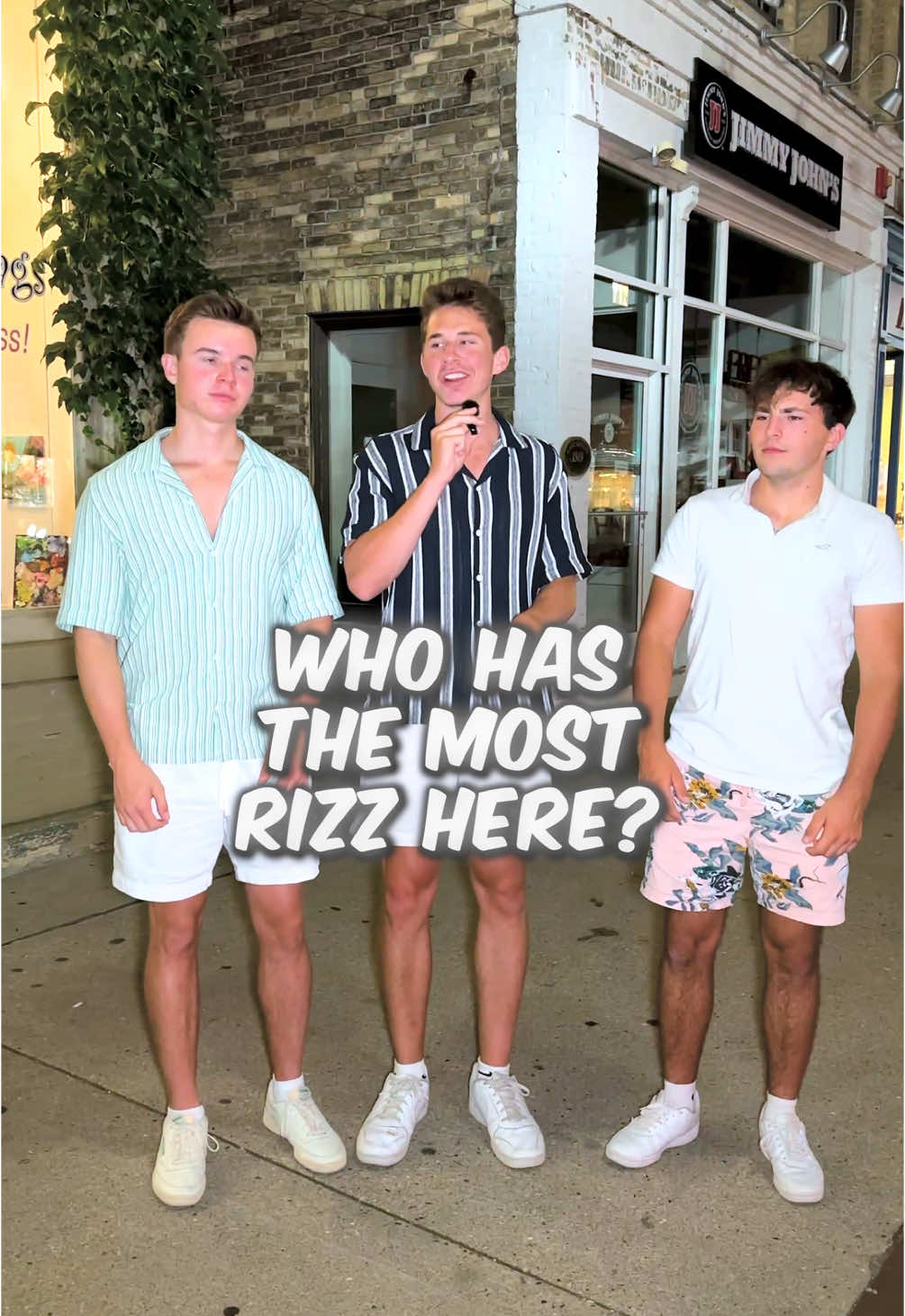 Who do you think has more rizz? #ad @Duet App #duetvibes #streetinterview #manonthestreet #rizz 