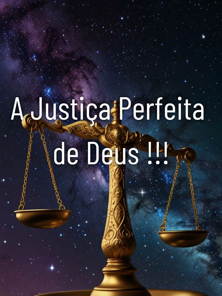 A Justiça Perfeita de Deus !!! #Justiça  #Deusjusto  #Fé  #Esperança  #Recompensa  #Confiança  #Divino 