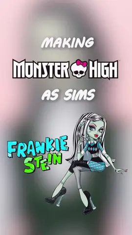 First part of my Monster High series for which I am very exited! 💗 #sims4 #sim #sims #simstok #simsselves #sims4cc #thesims #thesims4 #createasim #cas #ts4 #sims4cas #simmer #monsterhigh #frankiestein 