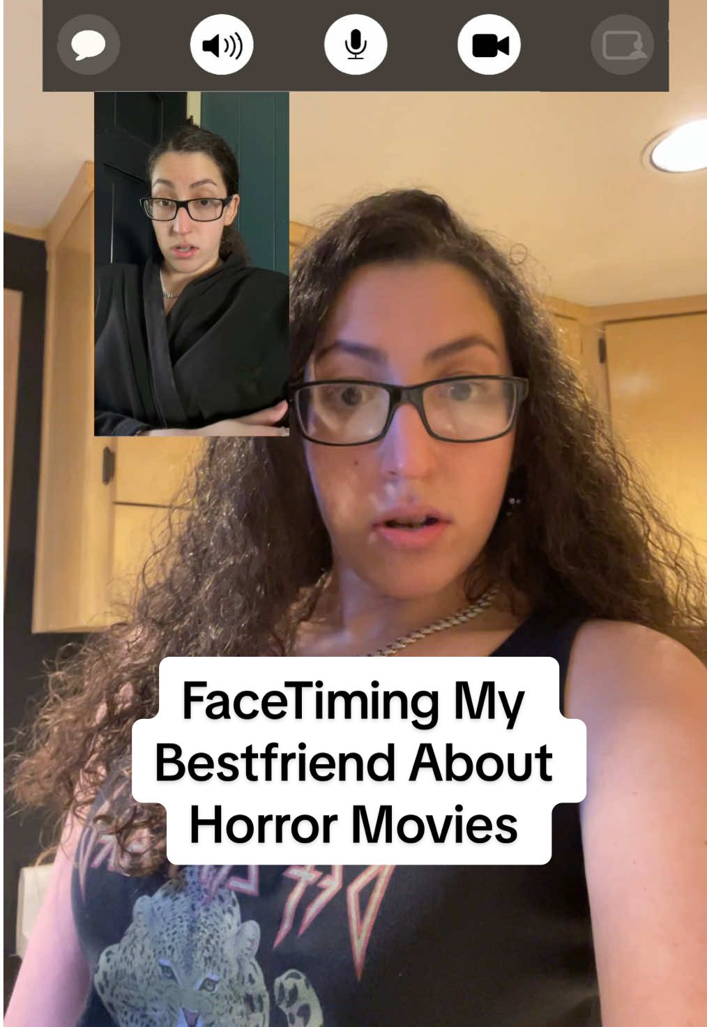 Bestfriend hit me with a GOOD horror scenario #facetiming #bestfriendsbelike #brianachahine #horrormovies 