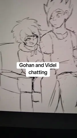 Branching back out into other stuff again🫡 #drawings #art #animatic #digitalart #sketch #artwork #clipstudiopaint #dbz #gohan #videl 