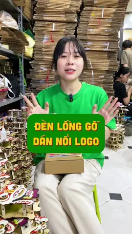 Đèn lồng gỗ dán nổi logo #denlong #dentrungthu #ruocdentrungthu #trungthu #bachmoc 