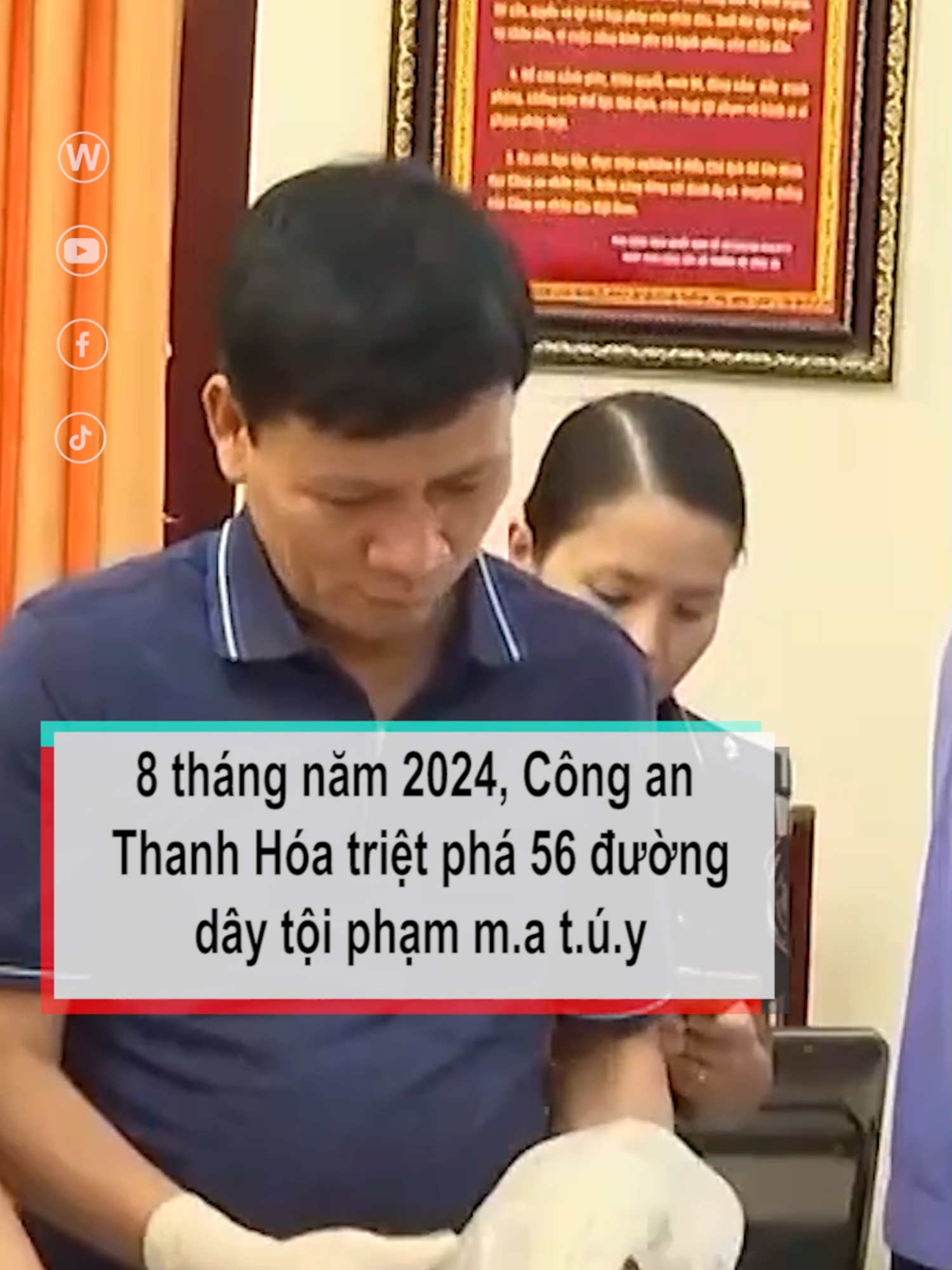 8 tháng năm 2024, Công an Thanh Hóa triệt phá 56 đường dây tội phạm m.a t. ú.y #congan #conganthanhhoa