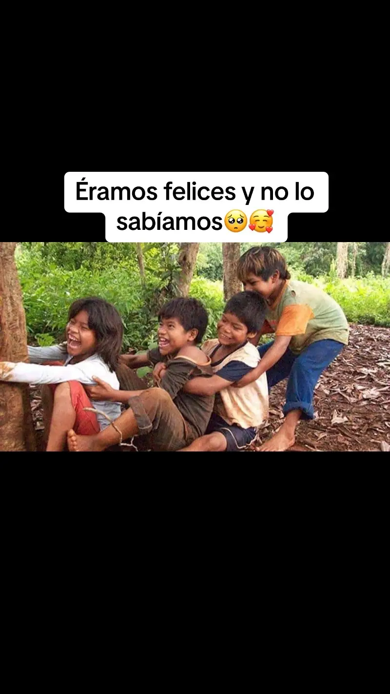 Solo los recuerdos quedan de la infancia😔😢….. @cuando no se utilizaba 📱##Lo mejor en el rancho🌳🥺