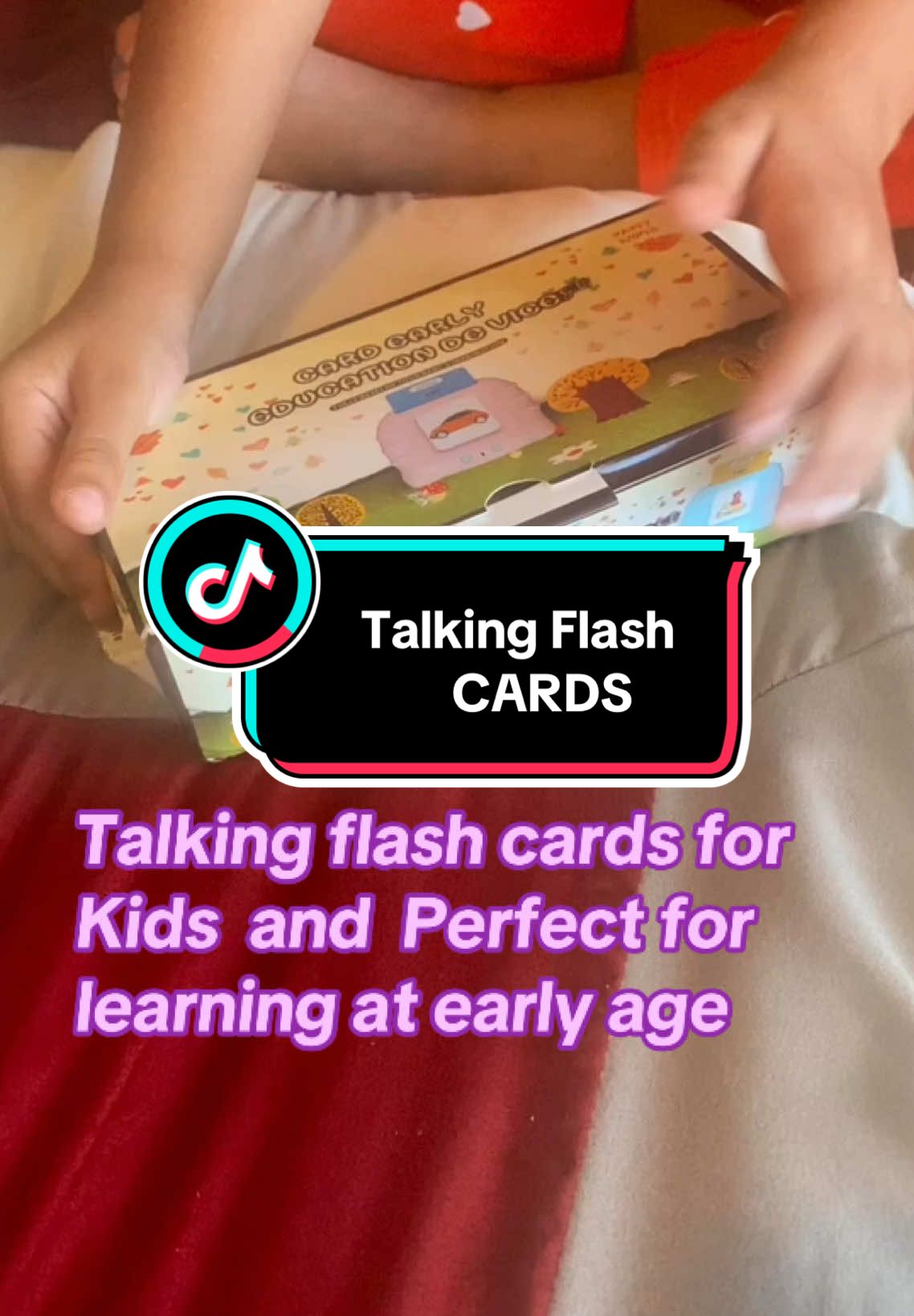 Hello everybody, I ordered this talking flashcards from TikTok shop for my daughter and and it’s perfect for early age learning and you guys must grab yours before it sold out #viral #fy #foryou #foryoupage❤️❤️ #giftidea #TikTokShop #tiktok #learning #flashcards #talkingflashcards #kids #learningwords #learningword #education #preschoolactivities #homeschooler