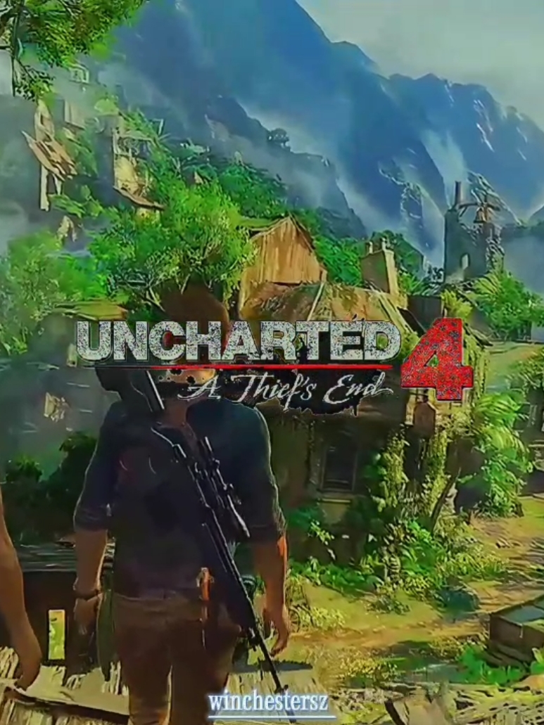 Uncharted 4 e um dos jogos mas bonito do ps4 e também um dos melhores jogos tá entre meus favoritos da vida 🖤 #uncharted4 #edit #winchestergamersz #fouryou 