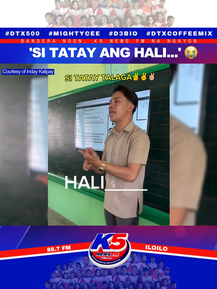 Sa pamilya, kung nanay ang ilaw ng tahanan. Ang tatay naman ay... 🤣 #K5Kalingawan #K5NewsFMIloilo #fyp #fypシ