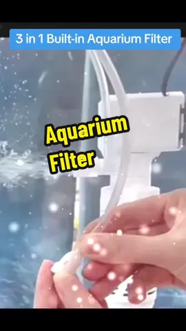 #aquariumdecor #aquariumfilter #3in1filter #clearningtools #aquariumairpump #fyp 