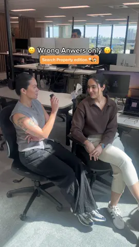 🙂 Wrong Answers only 🙃 Drop a comment if you wanna see part 2 👀 #wronganswersonly #officehumor #corporatelife #officetiktok #buyersagency #searchpropertyau 