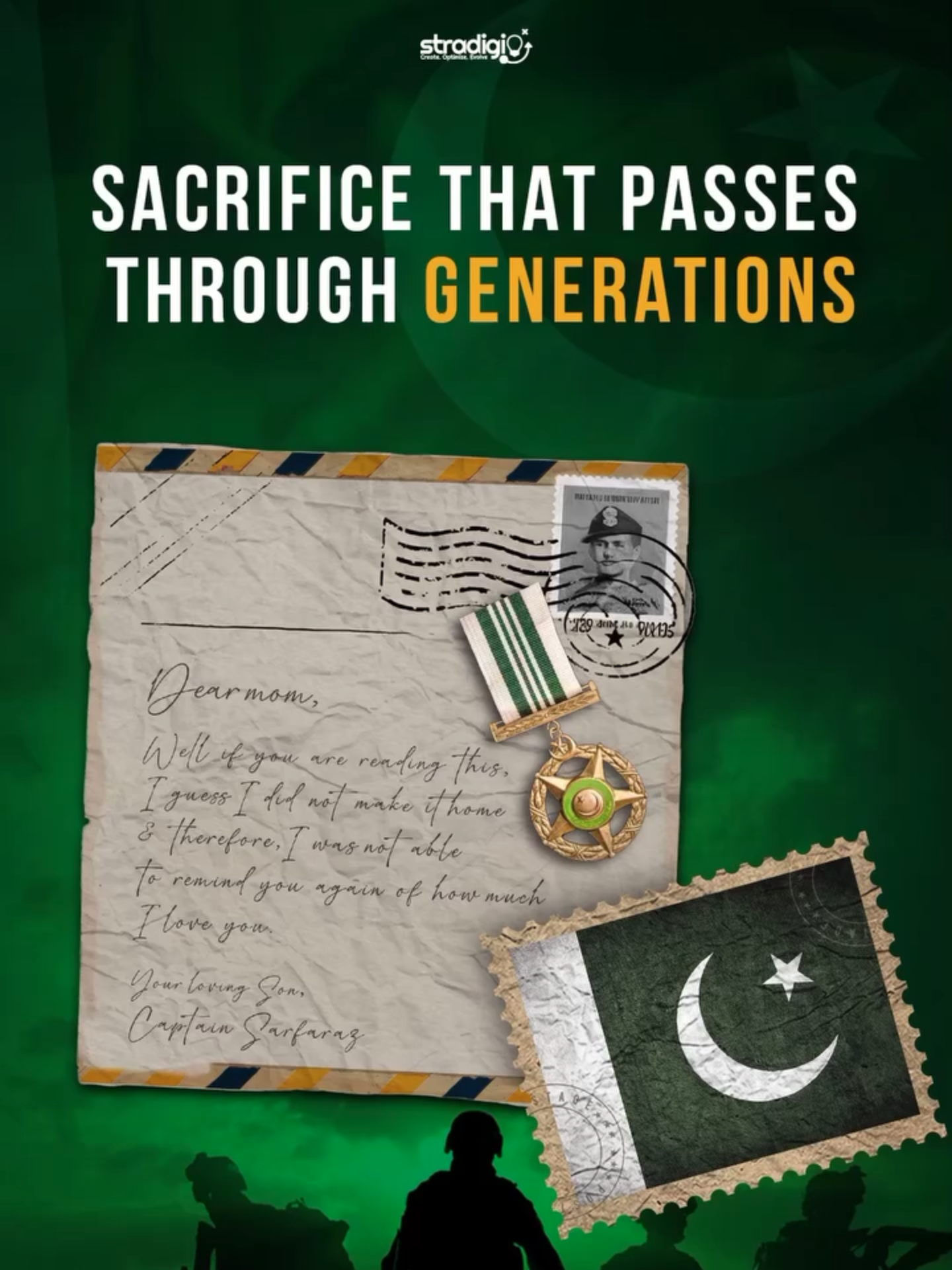 On this Defence Day, let us remember these valiant soldiers, whose bravery has shaped the destiny of Pakistan 🇵🇰✨ Let us honor their sacrifice and celebrate the strength they have instilled in our nation. #defencedaypakistan #6september #livelongpakistan #PakistanZindabaad #freedomfighters #pakarmy #stradigi