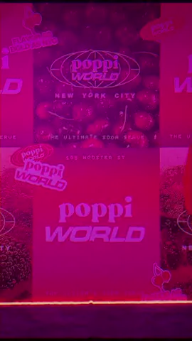 Poppi world taking over NYC.  #nyc 