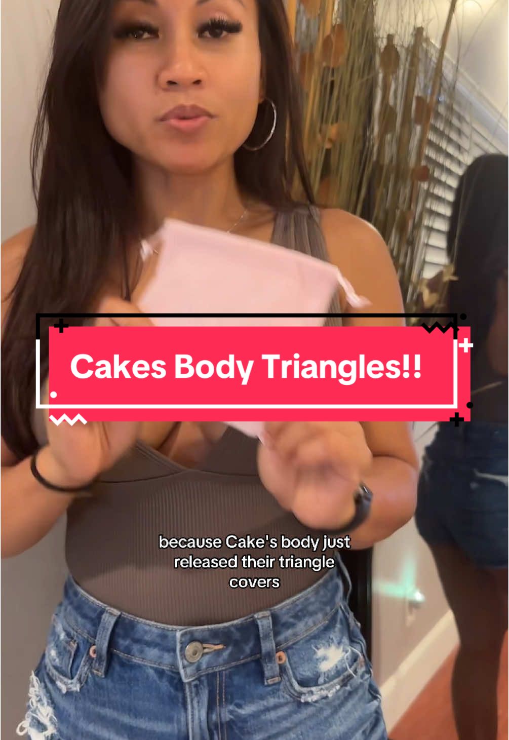 RUN dont walk my girl! Cakes Body TRIANGLES are FINALLY ON TIKTOK SHOP!!!!@CAKES Body #fyp #foryou #foryoupage #cakesbody #cakestriangles #cakesbodyreview #instock #TikTokShop #grippynotsticky #summeressentials #momlife #cakecovers #bikini #summerhack #LifeHack #deepplungebodysuit #momhack #creatorsearchinsights  bra patch sticky bra inserts Cakes body back in stock Cakes covers for women Cakes triangles on TikTok  Cakes covers for saggy Silicone covers grippy not sticky all day wear Cakes body reviews Swimsuit hack  