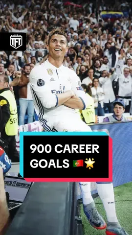 CRISTIANO RONALDO REACHES 900 CAREER GOALS!! 🇵🇹🤩 Ronaldo makes history scoring his 900th career goal for club and country! Is Cristiano Ronaldo the MOST EFFICIENT PLAYER to play the game? 🤔 #cristiano #ronaldo #cristianoronaldo #manunited #realmadrid #juventus #juve #mufc #PremierLeague 