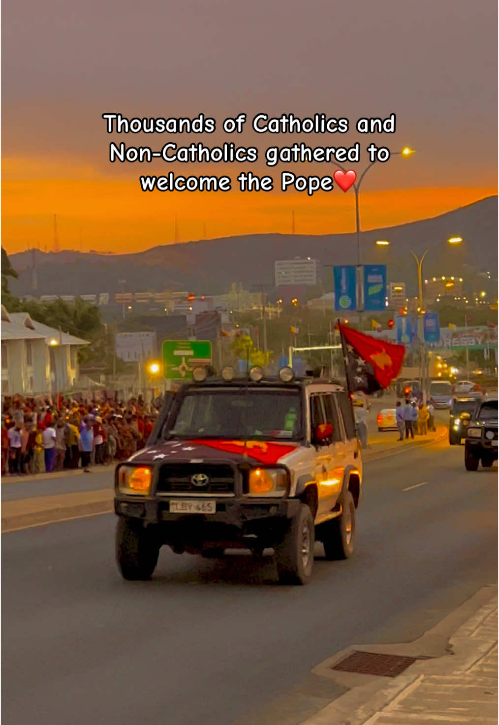 📍 Port Moresby  #popefrancis #catholic #fyp #foryou #pngtiktok🇵🇬🇵🇬💯fyp #pngtiktok🇵🇬 