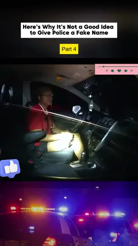 Here’s Why It’s Not a Good Idea to Give Police a Fake Name - Part 4/7 #policeoftiktok #police #copsoftiktok #cops #viral #fypシ゚