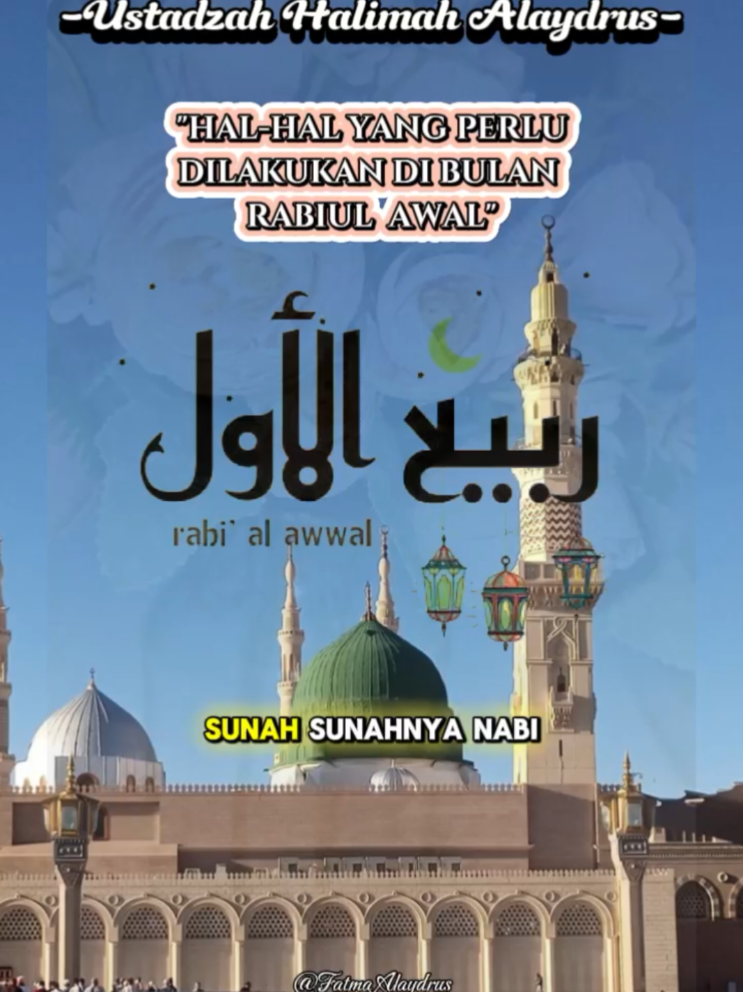 Hal-hal yang perlu dilakukan dibulan Rabi'ul awal #ustadzahhalimahalaydrus #nasehatislami #ceramahislam #fyp #bismillahfyp #CapCut #longervideos 