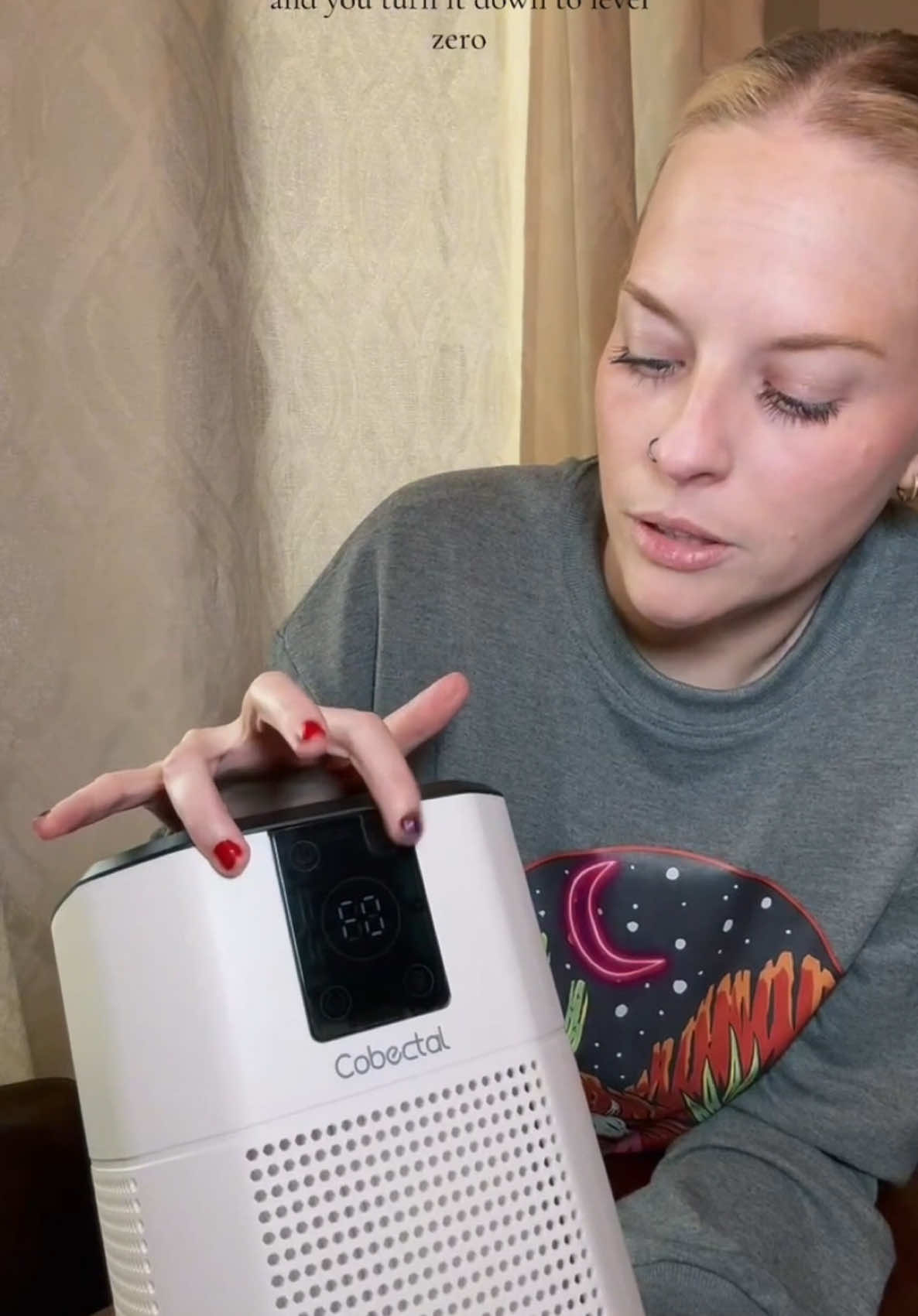 Need a new air purifier? I love this one by @Cobectal if you have pets or suffer from allergies, this is a must have!! #cobectal #airpurifier #cleanair #tiktokshop #tiktokmademebuyit #ttshop #tiktokshopfinds 