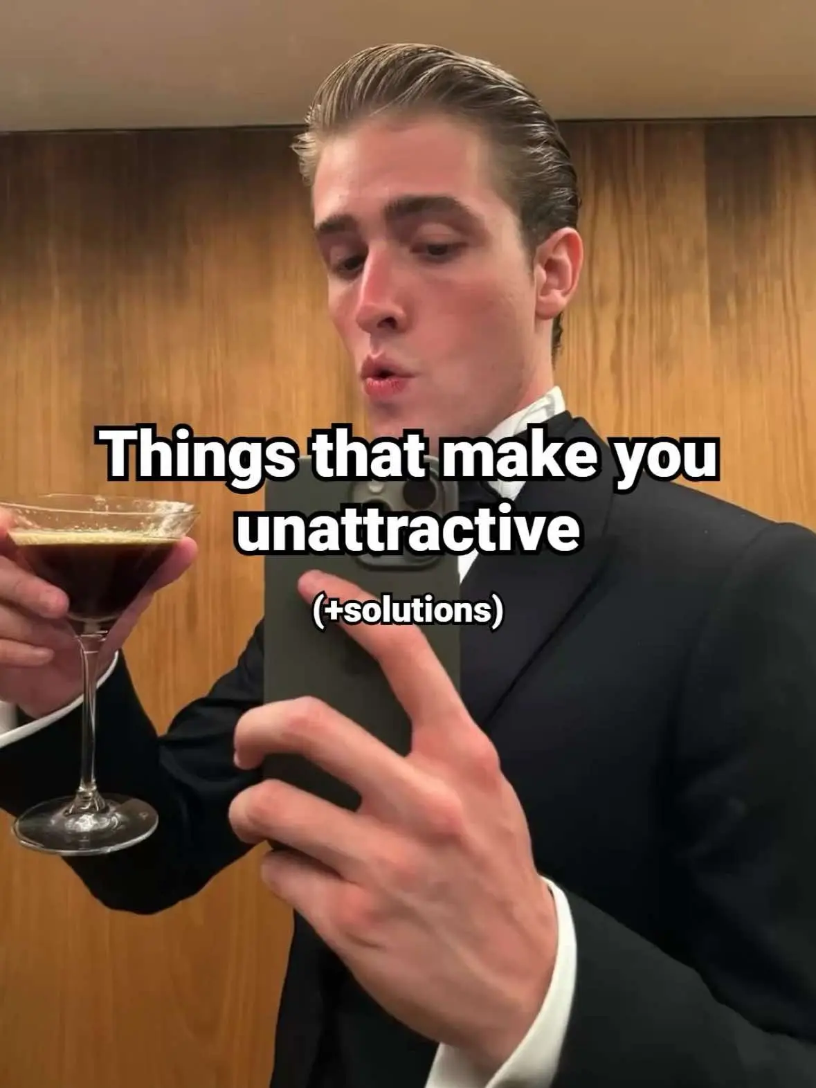 Things that make you unattractive #GlowUp #glowuptips #essentials #skincare #looksmax #haircut #cologne #fyp #viral