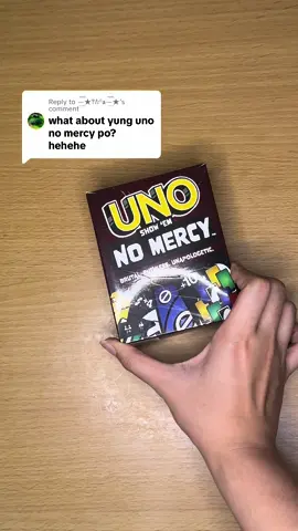 Replying to @—͟͞͞★₸ℏᵉ𝗮—͟͞͞★ How to play Uno no mercy #howtoplay #uno #nomercy #cardgame #howto #wildcard #powercardio🏋🏻‍♀️ 