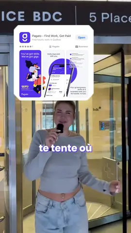 Pagato te trouve les meilleurs shifts près de chez toi pour que tu puisses travailler quand tu veux, où tu veux! Dispo sur #appstore et #playstore 🚀  #fyp #fypシ゚ #montreal #students #mtl #uni #backtoschool #jobs #moneytips #moneysavingtips #sidehustle #jobmarket
