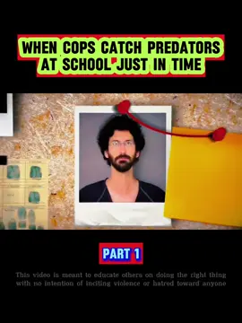 WHEN COPS CATCH PREDATORS AT SCHOOL JUST IN TIME. PART 1 #cops #copsoftiktok #police #policeoftiktok #crime #crimetiktok #fyp #foryou #viral #usa 