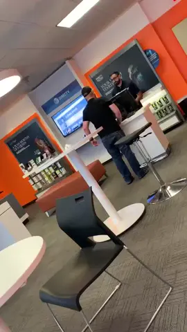 Angry Man blows up on AT_T employee