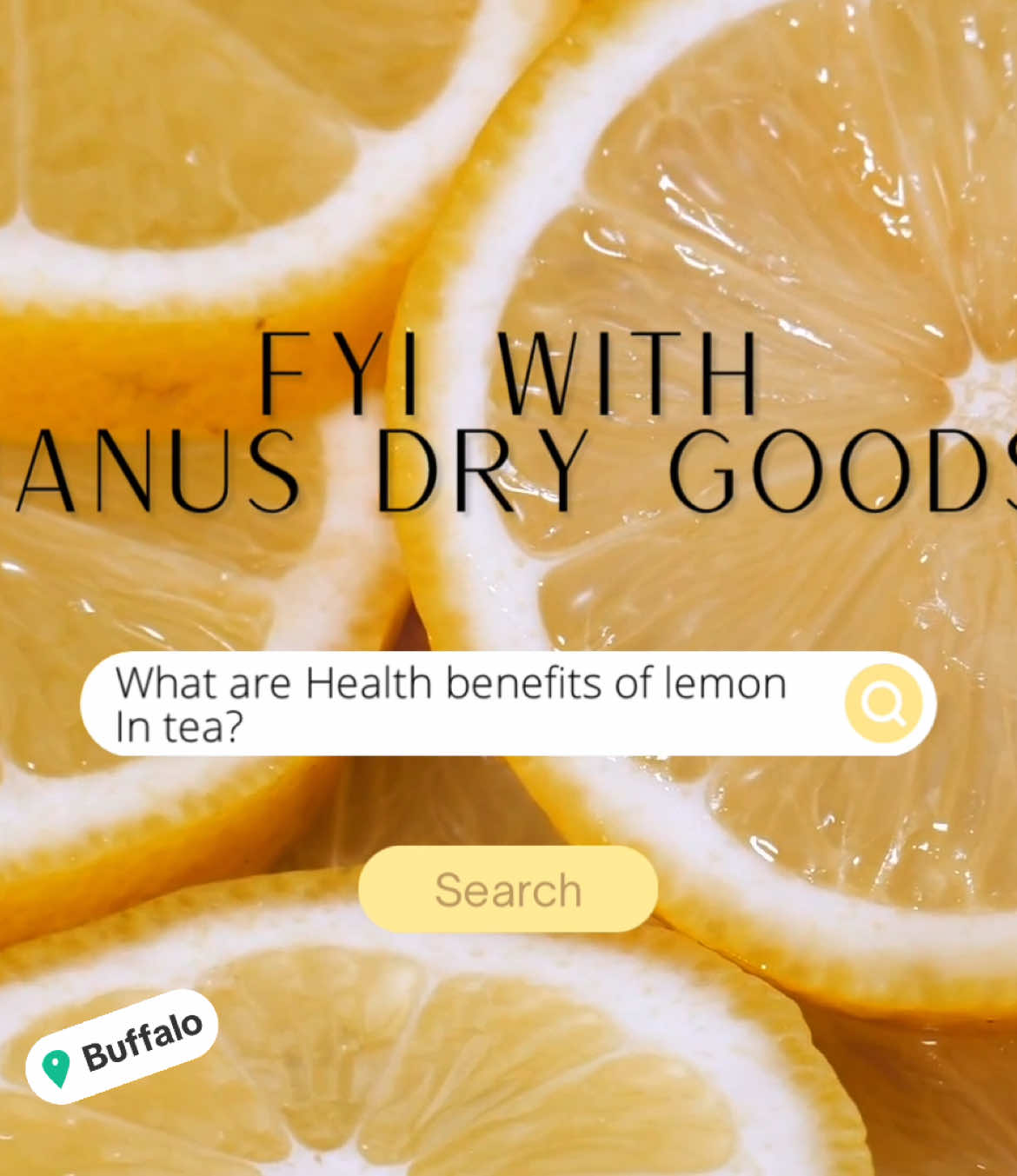 🌿✨ Boost Your Brew: The Benefits of Adding Lemon to Your Tea! 🍋🍵 Squeeze in a little extra wellness with your next cup of tea! 🍋 Adding lemon to your tea isn’t just refreshing—it comes with a ton of benefits:  💛 Immune Boost: Packed with vitamin C, lemon helps strengthen your immune system. 💧 Hydration & Detox: Lemon helps flush out toxins and supports hydration. 🧠 Brain Power: The antioxidants in lemon promote mental clarity and focus. 🌱 Digestive Aid: Lemon stimulates digestion and soothes the stomach. ✨ Glowing Skin: The vitamin C and antioxidants in lemon help promote clear, healthy skin. Upgrade your tea time with a zesty twist! 🍋🍃 What's your favorite tea to pair with lemon? #TeaTime #Wellness #LemonBenefits #HealthyLiving #JanusDryGoods #OrganicTea #716 #buffalo 