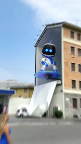 Astro is here! 💙 #AstroPS5 #PS5 #PlayStation #adv #vfx #cgi #3d 