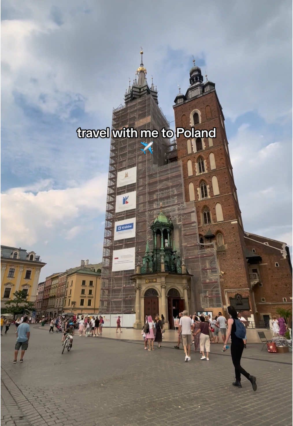 let’s goooooo! #travelvlog #krakow #poland🇵🇱 