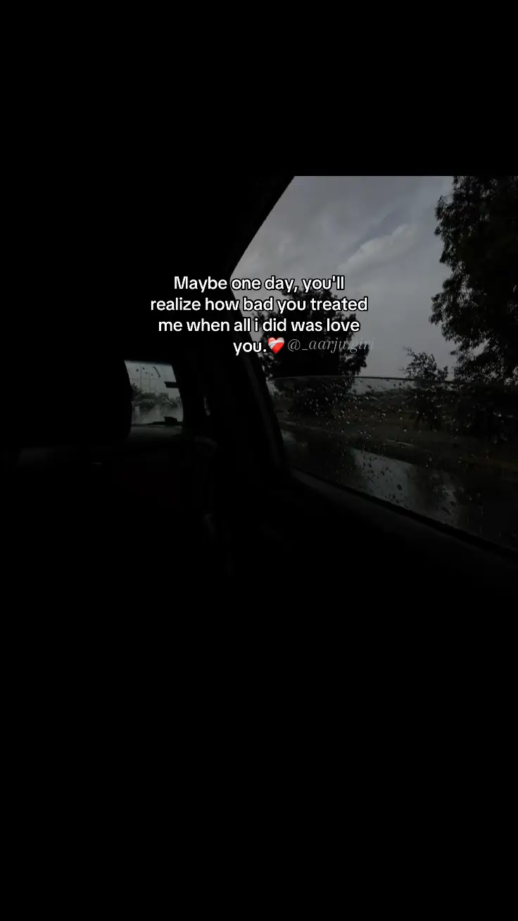 Nothing hurts more than trying your absolute best to love them, and still not being good enough.💔#foryoupage #fyp #relatable #aarjugiri 