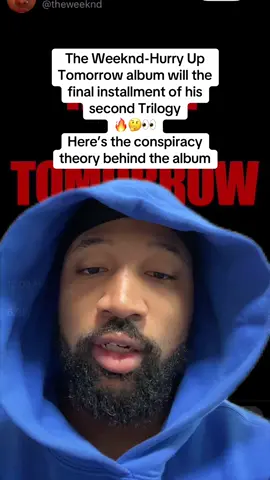 Are you guys excited for Hurry Up Tommorow? 👀 I have to do a bigger deep dive on the story behind both Trilogies now. The Weeknd is a creative