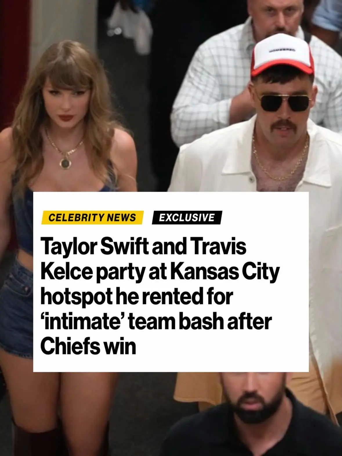 Via Page Six  #traviskelce #taylorswift #tayvis #kcchiefs #swifttok #traviskelce87 