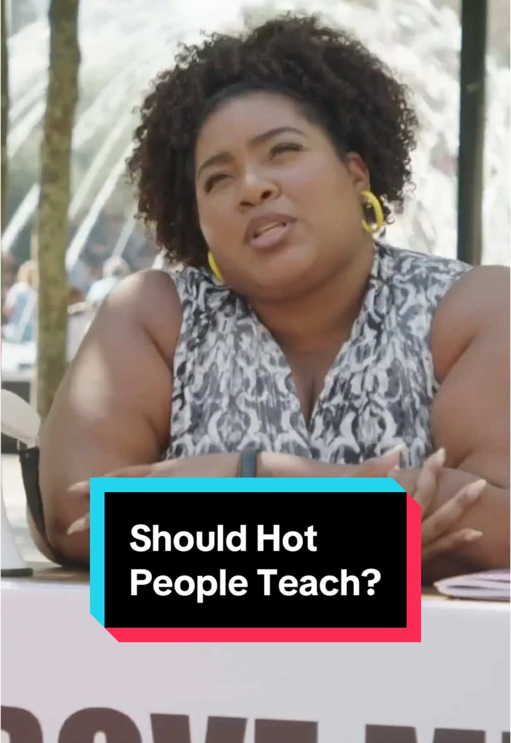 math class + hot teacher = adult who can't count @Dulcé Sloan #DailyShow #DulceSloan #School 