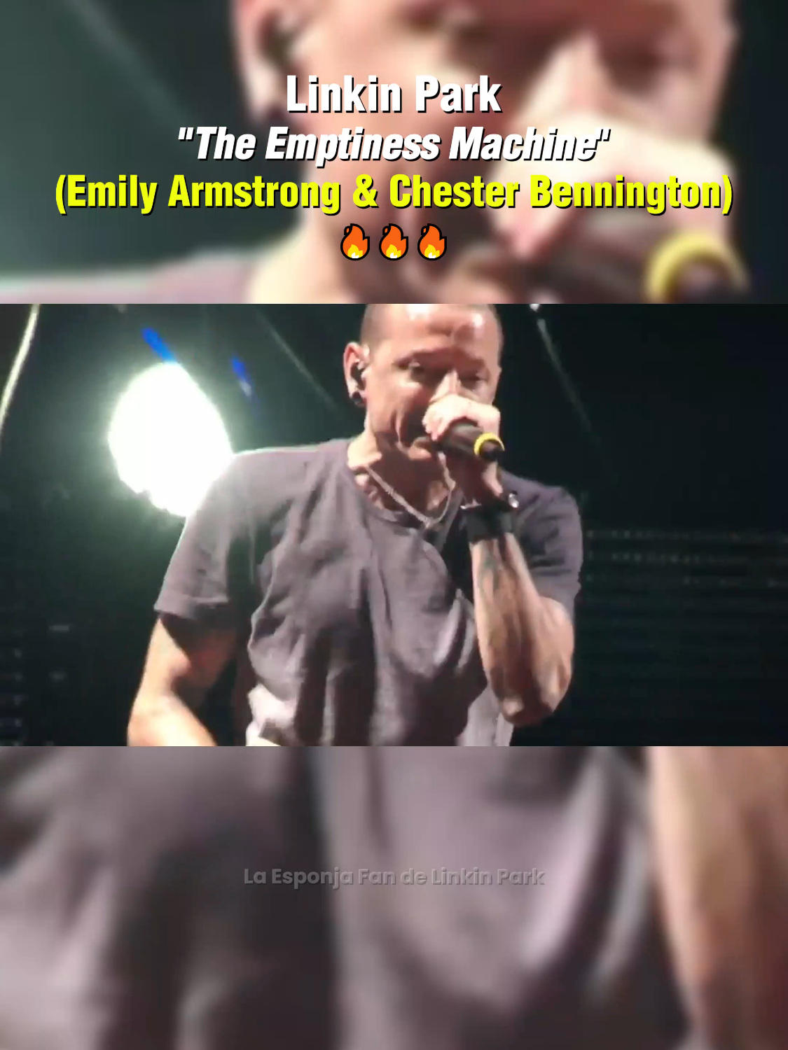 Linkin Park - The Emptiness Machine (Emily Armstrong & Chester Bennington) 🔥 #linkinpark #emilyarmstrong #chesterbennington #mikeshinoda #aicover #fyp #parati