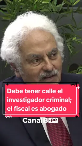 Benedicto Jiménez: un investigador criminal debe tener calle, el fiscal es abogado no investigador. #ordeninternoyseguridad #JoseBaella #investigadores #investigacioncriminal #FiscaliaPeru #abogados 