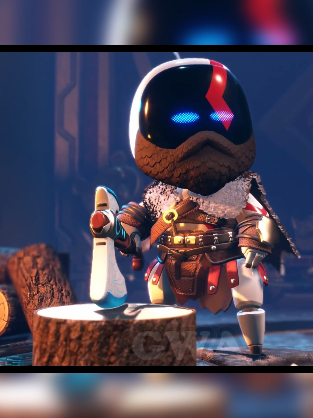 Astro Bot Transform Into Kratos God of War Cutscene...⭕ Astro Bot PS5 Astro Bot Meets Kratos God of War Cutscene Animation #AstroBot #Astro #PS5 #PS5Games #Gaming #GamingWithAbyss #videogames #fyp #foryoupage #gamingontiktok #meme #edit #Kratos #GodOfWar