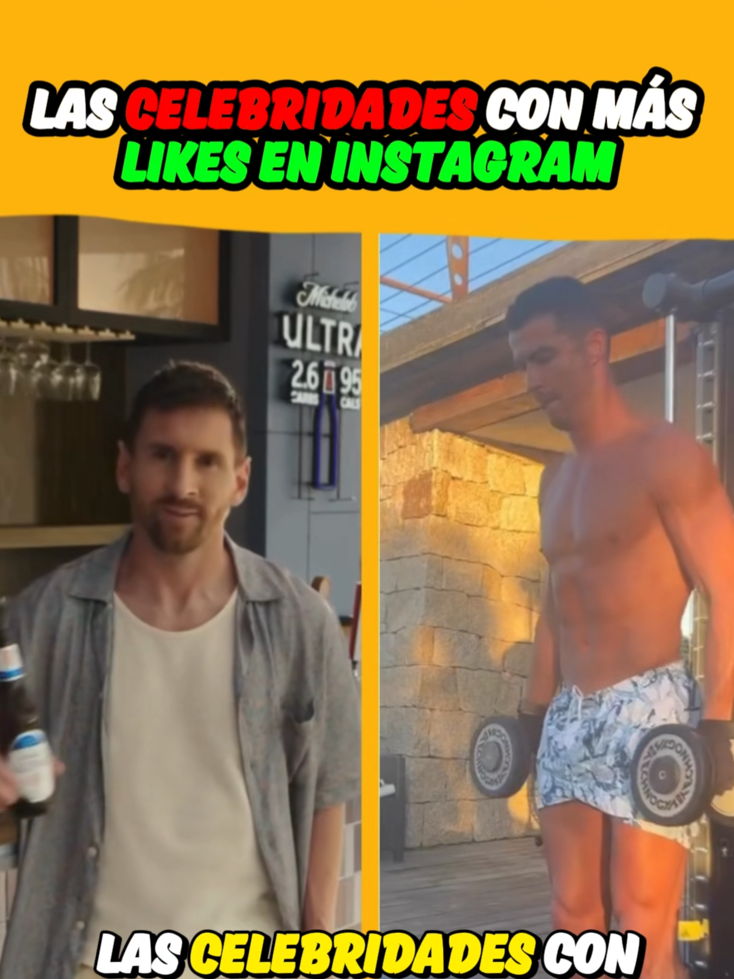 Las celebridades con más likes en Instagram. #celebridades #instagram #likes