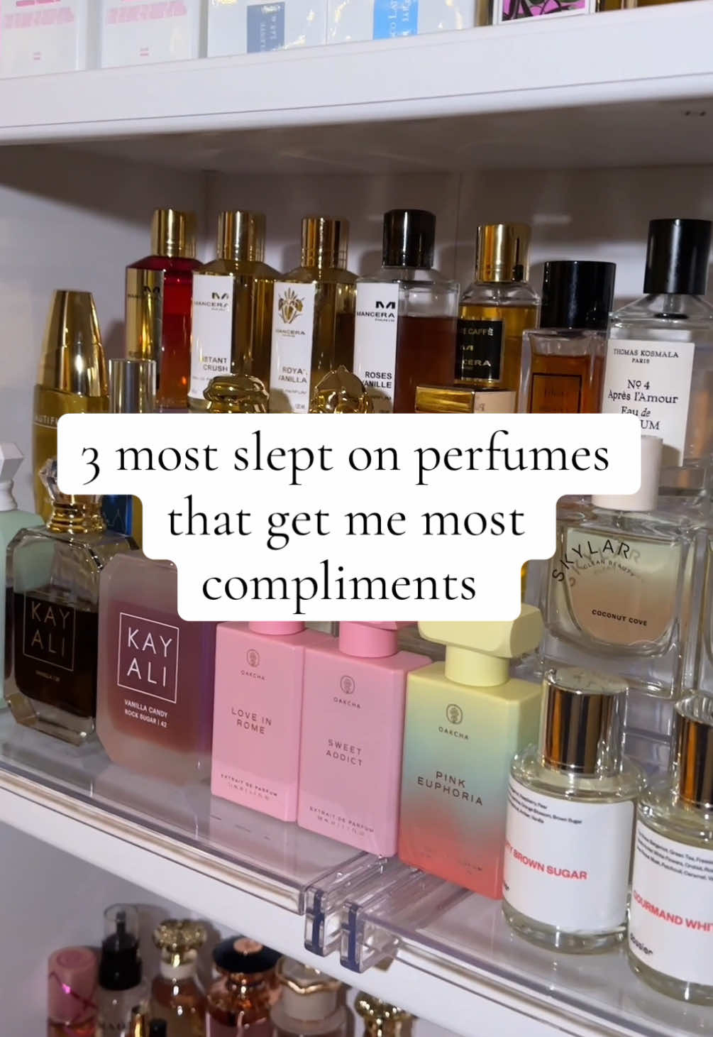 Stop sleeping on these #top3perfumes #favoriteperfume #underated #selfcarefinds #creatorsearchinsights 