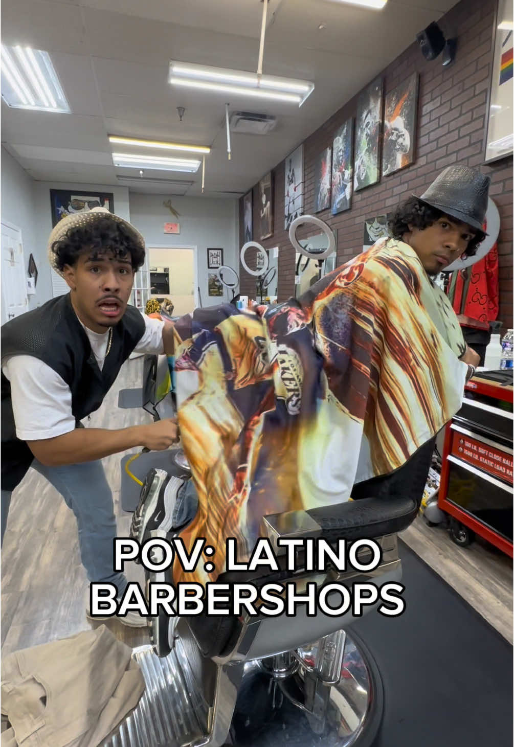 LATINO BARBERSHOPS💈 @Papito @Natty Matty  (Just a skit⚠️) #fyp #foryoupage #explorepage #explore #trending #fypシ゚viral #barber #latino #fefo 