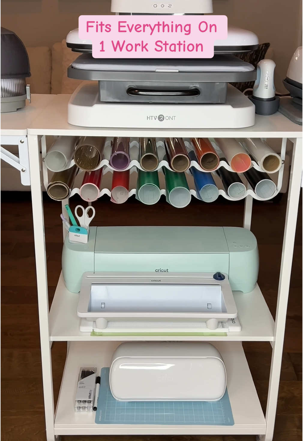 Crafit Storage Cart 10% Off Code: LouisianaCF @crafit.official #crafit #cricutstorage #cart #storage #cricut #loveit #musthave