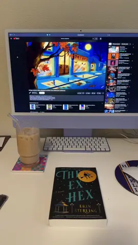 starting my fall tbr & im so happy 🍂🎃 #readwithme #falltbr #witchybooks #BookTok #reading #booksandcoffee #theexhex #erinsterling #readersoftiktok #startanewbookwithme 