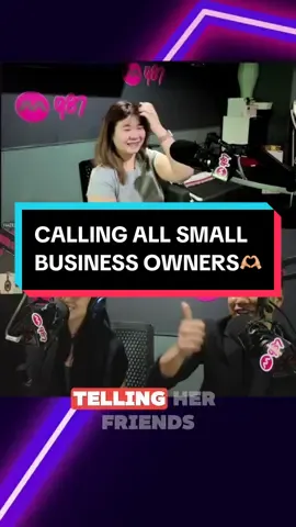 We love being able to shine light and give a platform for small business owners like @Eden’s Atelier.co 🩵 If you know of any small businesses who need a platform like this, comment their handles down below or send us a DM! come through!!🆙🫶🏼 - The Shock Circuit with Sonia and Joakim ⚡️🔌 Weekdays 6-10AM 😆 @sonzz @Joakim Gomez  #987fm #tiktoksg 