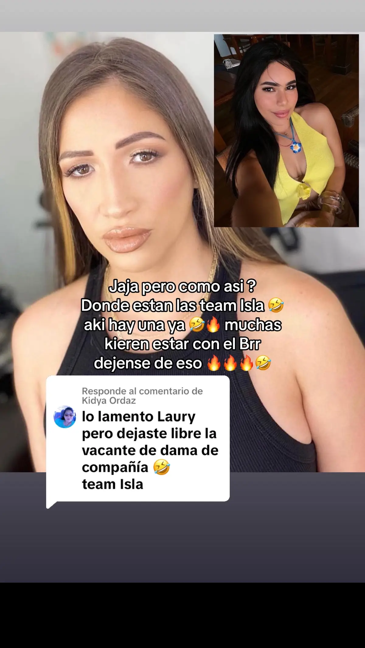 Respuesta a @Kidya Ordaz  #laurysaavedra #islamarcel #karolg #anuel #melissa #tekashi #yailinlamasviralreal 