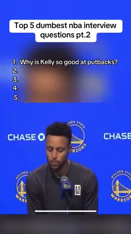 Top 5 dumbest nba interview questions pt.2 #nbainterview 