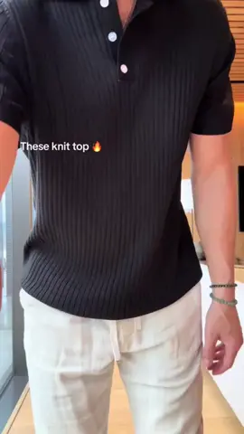 These knit top is one of the best, They are very comfortable and don't shrink. Get Yours Now: https://bennmart.com/collections/fashion-collection/products/manfinity-homme-men-ribbed-knit-polo-shirt #viral #trending #fashion #style #BennMart #mensfashion