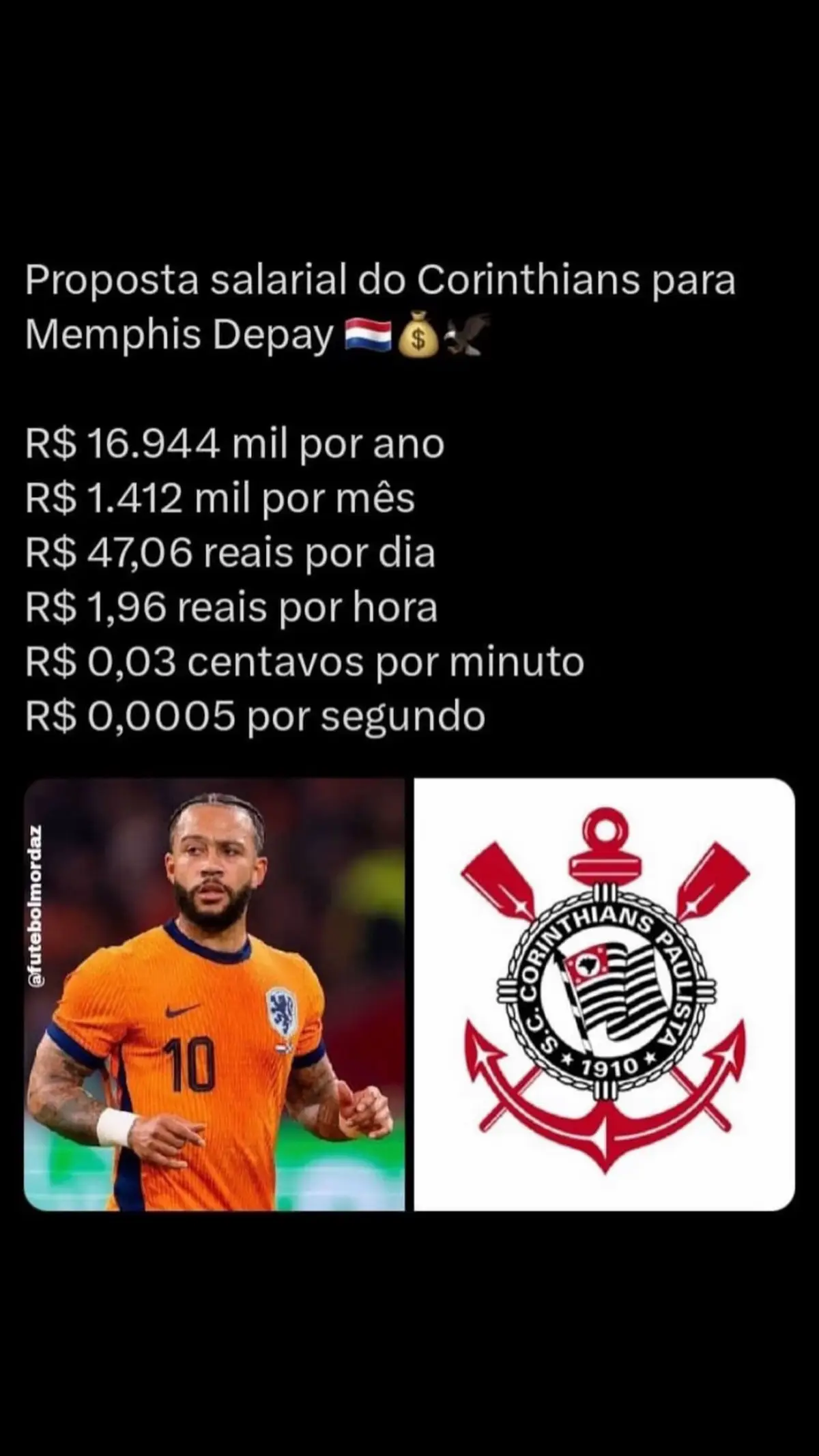 #fy #corinthians #depay #coringao #fiel 