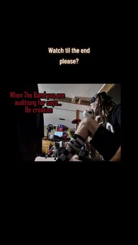 When the band you audition for says... you can be creative. Blood Across The Sky. check out FB for release dates and upcoming shows!!! hear us on Spotify #bloodacrossthesky #denverlocalmusic #denvermusic #localmusic #newartist #music #musician #musiciansoftiktok #fypシ゚viral 
