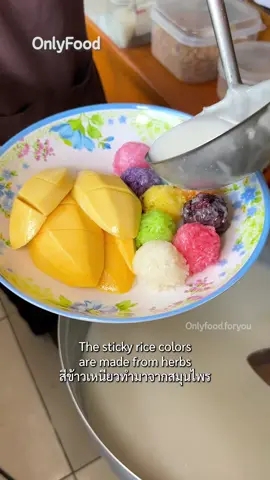 Colorful mango sticky rice made from natural ingredients!🌈🥭 #โอลี่ชวนชิม ข้าวเหนียวมะม่วงหลากสีสัน น่าทานสุด ๆ! 😍 ข้าวเหนียวเหนียวนุ่มสีสันสดใสที่ทำมาจากผลไม้และสมุนไพรธรรมชาติ น้ำกะทิสูตรดั้งเดิม ที่การันตีความอร่อยมากว่า 47 ปี! 🥥✨ มะม่วงสุกฉ่ำ หวานหอมจับใจ ทานคู่กับข้าวเหนียวคือฟิน!  ราคาเริ่มต้นที่ 70 บาท ลองแวะไปชิมกันนะ 😋 🕘 Open daily from 6:00 AM - 9:00 PM. 📍 Chor Sorn Kaew Shop ร้าน ช.ศรแก้ว Soi 54, Lat Phrao Subdistrict, Lat Phrao District, Bangkok. ☎️029310000 🗺️https://maps.app.goo.gl/z5t2keZEoAExumqp6 #bangkok #onlyfood #Streetfood #Thailand #mango #stickyrice #Colorful #natural #LatPhrao #ข้าวเหนียว #มะม่วง #หลากสี #สีสัน #ข้าวเหนียวมะม่วง #ช.ศรแก้ว #ลาดพร้าว #localserviceชิงมง 