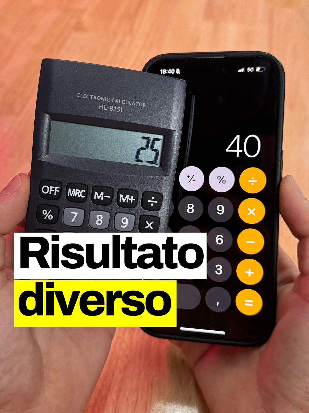 Ma come è possibile che la calcolatrice e l'app del telefono diano due risultati diversi? Chi ha ragione? 😲 Tranquilli, ce lo spiega la nsotra @meribi_matemaggica #geopop #figononlosapevo #imparacongeopop