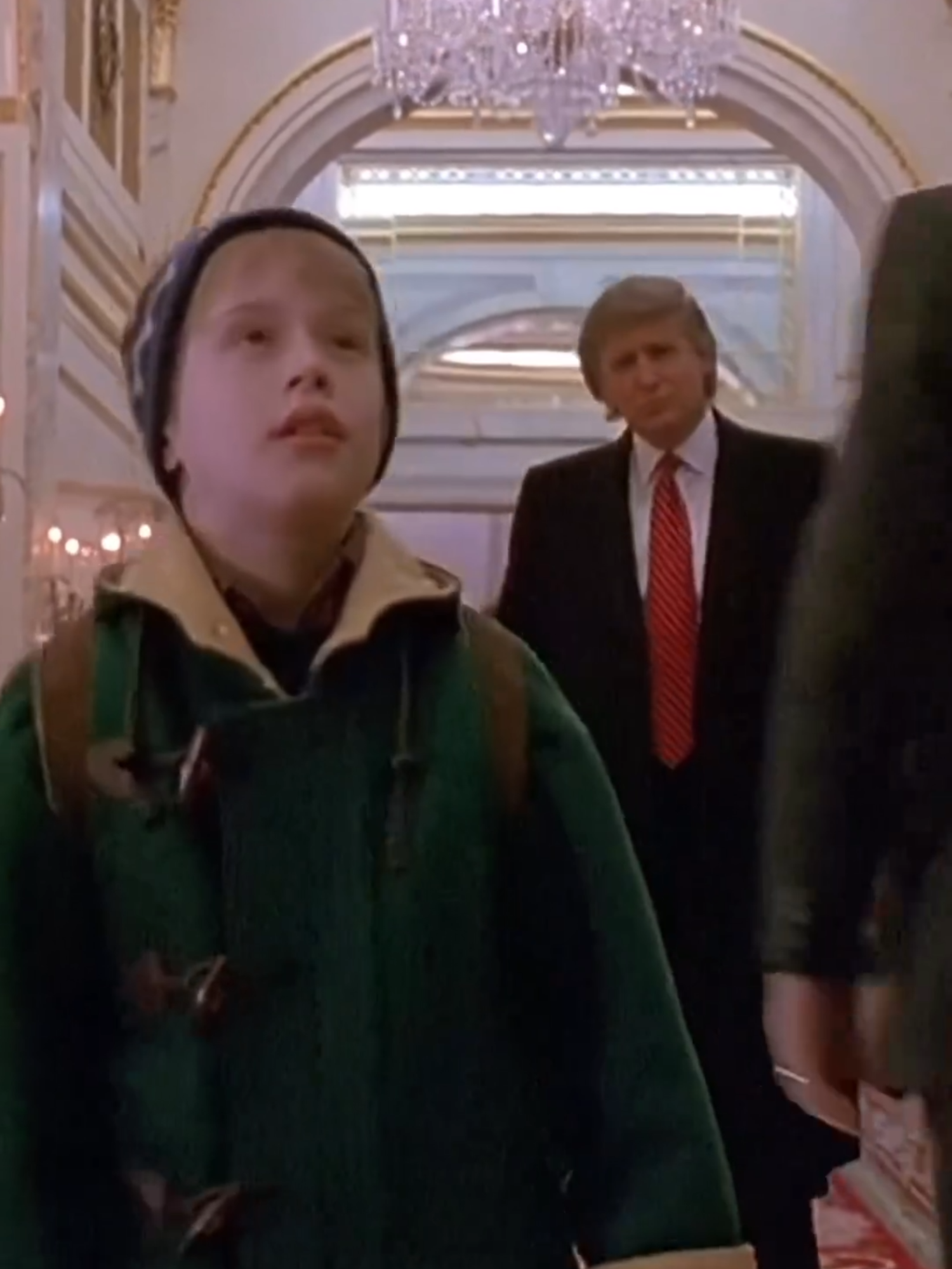 That moment when you realize Donald Trump has always been a part of your childhood, you just didn’t see him   #HomeAlone  #movie #movieclips #series #cinema #cinematic #moviescene #trump2024 #kid 